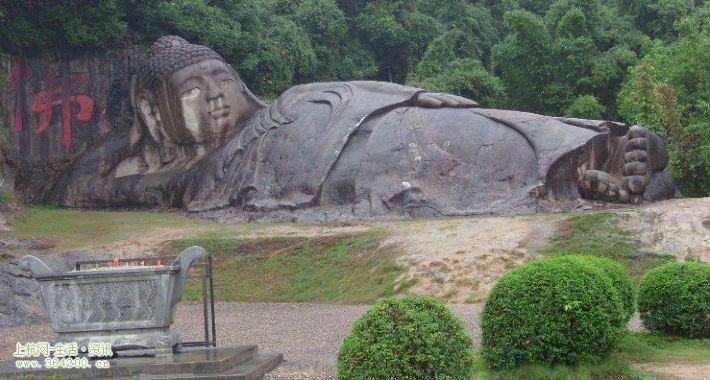                  沙县淘金山卧佛