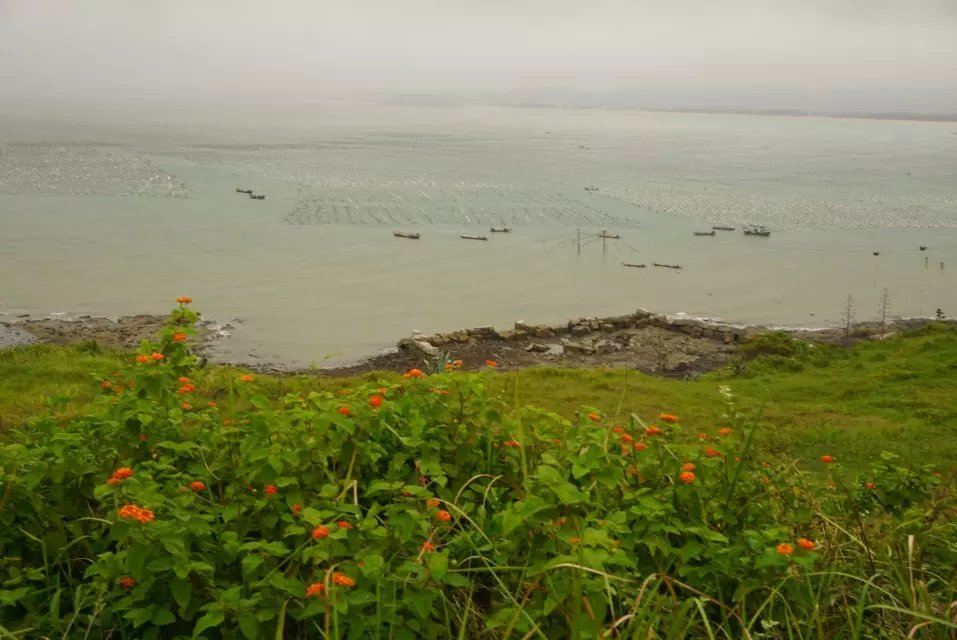 穿过镇海村,沿着海边,来到了保存最好的南门.