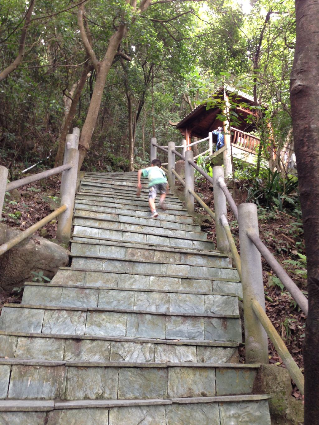 东莞樟木头观音山登山