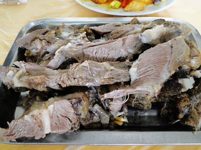 超级好吃超级超级香的手抓羊肉,真想现在马上就再来一份! 西宁
