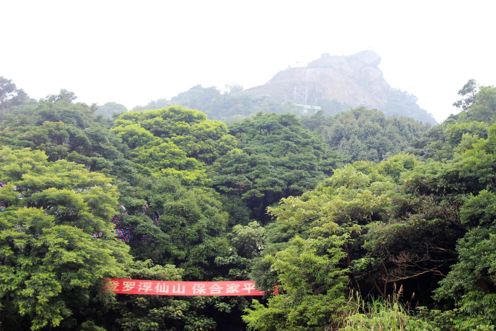 罗浮山下半日闲