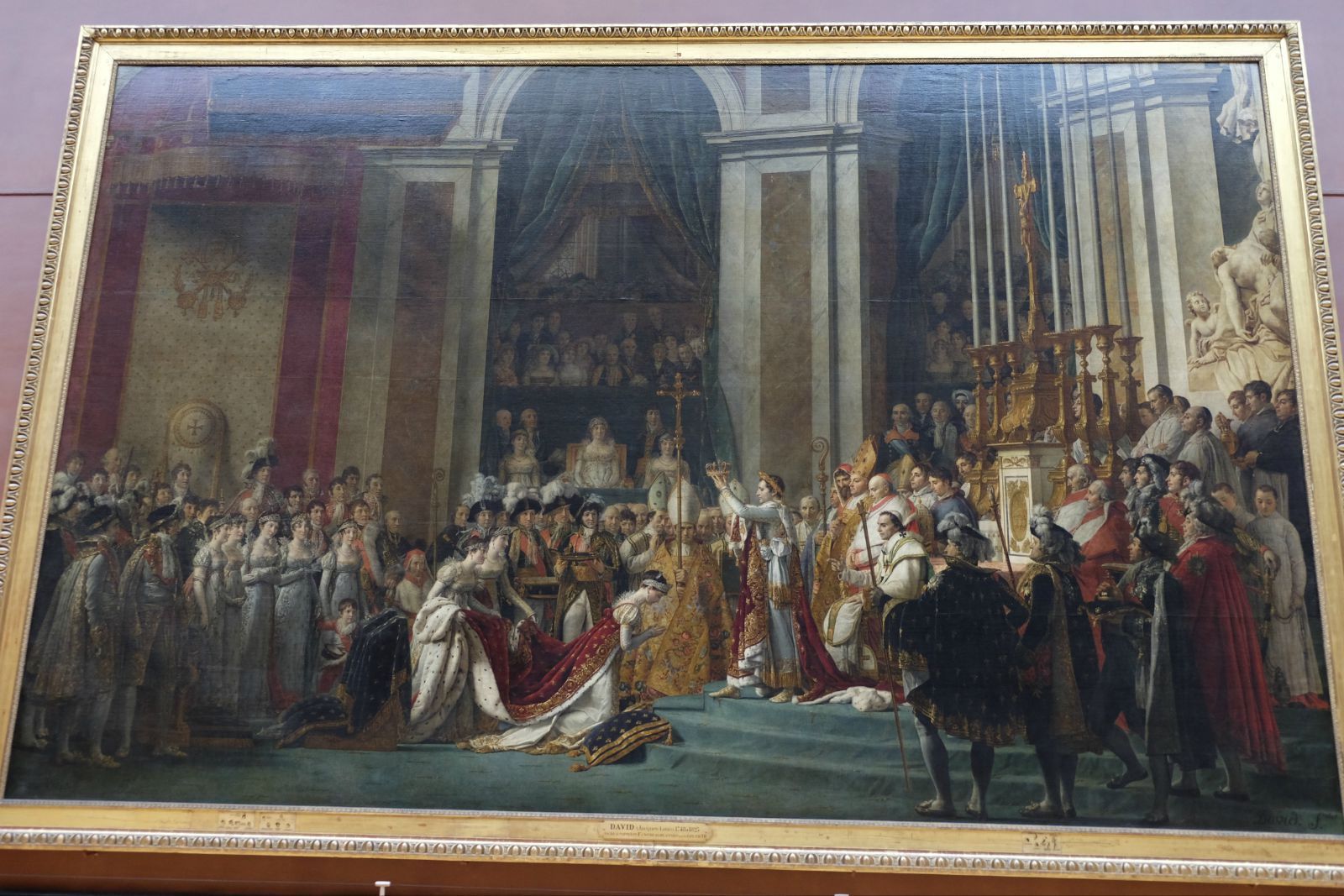 我最最最喜欢的画作:拿破仑一世加冕礼.
