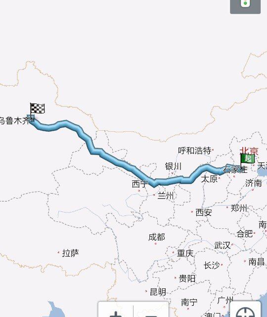 火车去乌鲁木齐来回是6000公里,在那里的北疆环游自驾一圈大致是2000图片