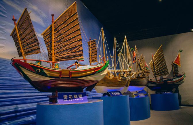 海外交通史博物馆,在这里欣赏船只的不断演化,以及泉州匠人千百年的