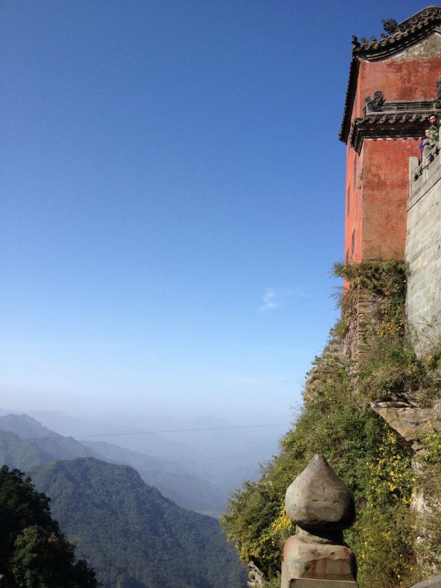 风景很美 武当山金顶