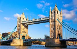 英格兰伦敦塔桥天气预报,历史气温,旅游指数,伦