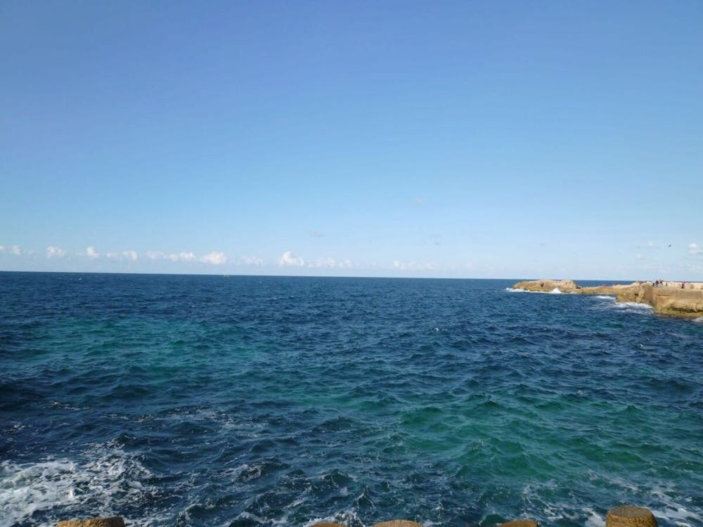 蓝色地中海.