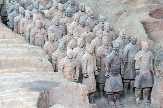 西安-兵马俑-陕西历史博物馆-华山八日旅行记【