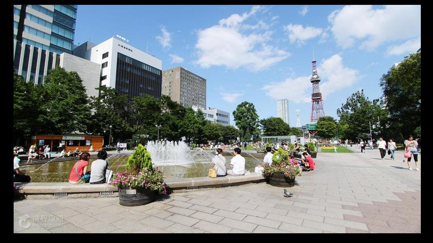 大通公园 大通公园地下街                                 札幌电视