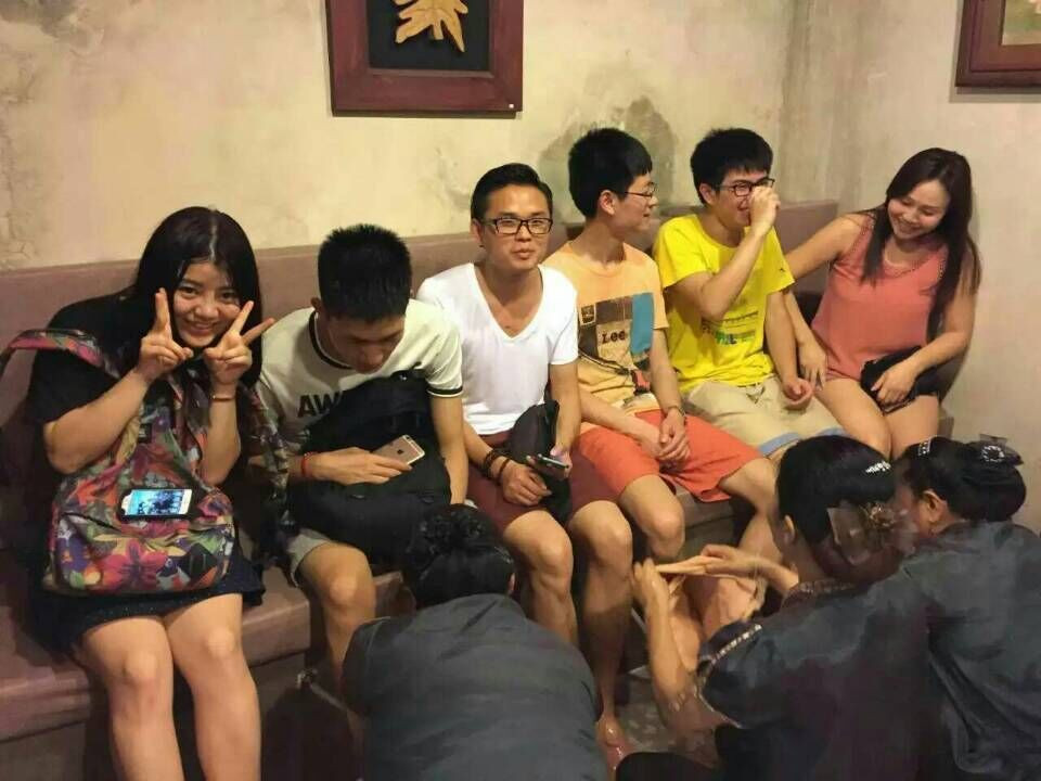 到泰国必须得做一个马杀鸡(马杀鸡为英文的:"massage",按摩的意思).