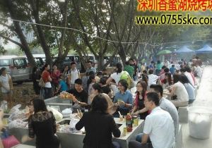 香蜜湖烧烤场