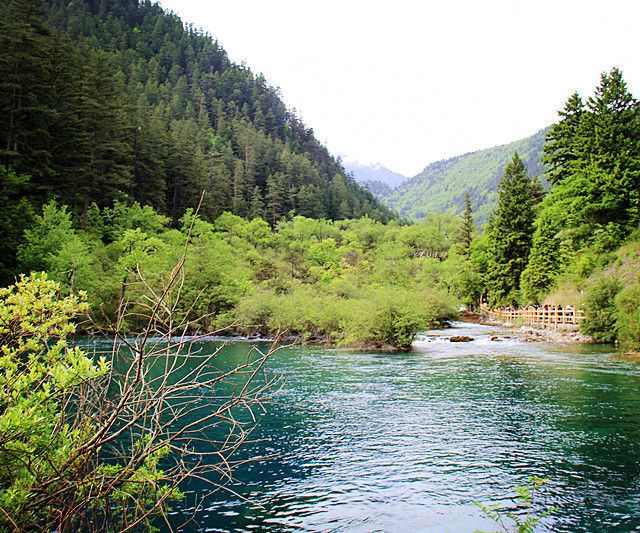 盘点九寨沟的十大春天美景,哗哗哗的大瀑布哦!