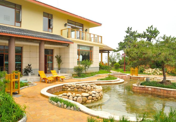 泰安泰山温泉城国际会议中心汤屋别墅房1晚·享尽私密空间-【携程自由行景酒套餐】