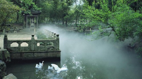 绍兴国际大酒店1晚 双人自助早餐 2大1小兰亭景区门票