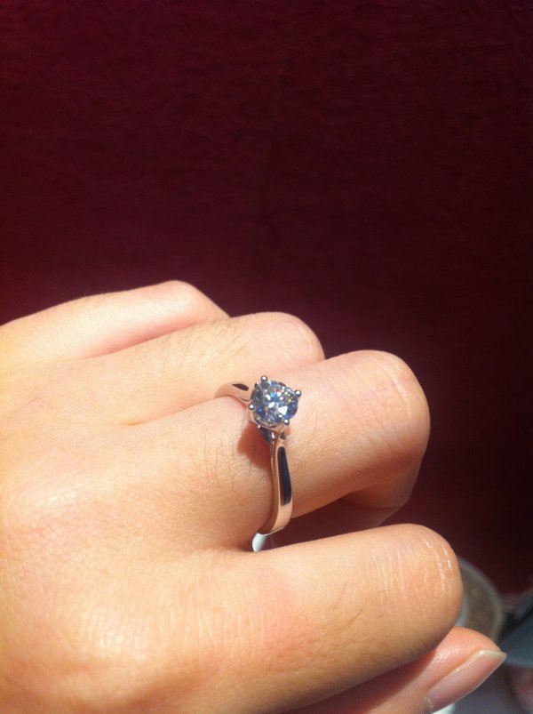 婚前采购周大福forever mark婚戒、卡地亚对戒