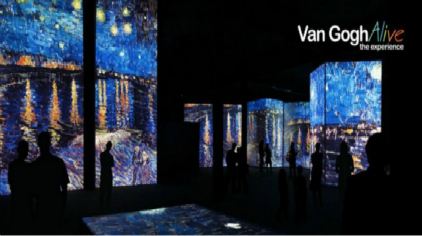 上海不朽的梵高感映艺术大展