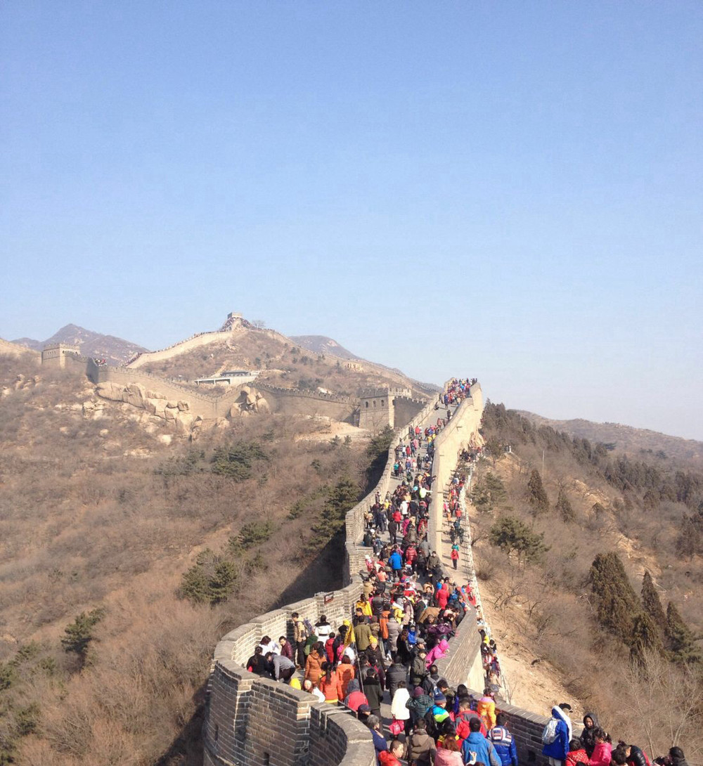 北京交通发达,去八达岭长城可坐地铁到积水潭