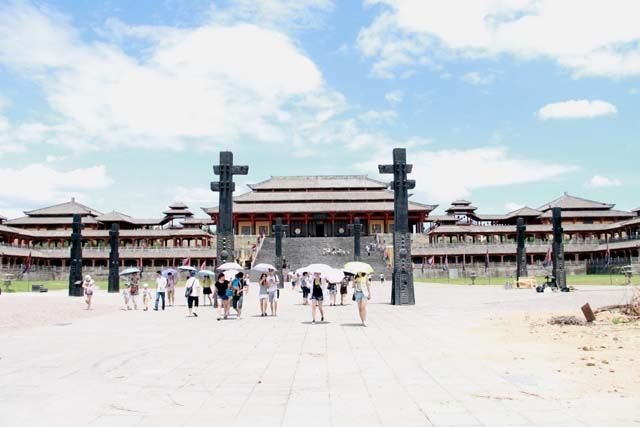 夏季跟团浙江横店影视城二日游图文游记 穿越