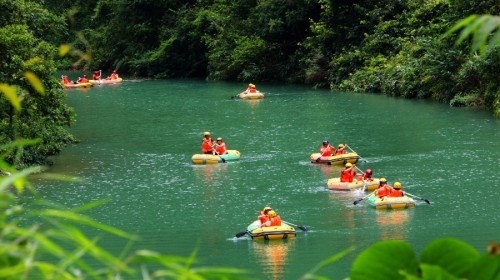百色大王岭漂流门票预订_百色大王岭漂流门票价格_岭