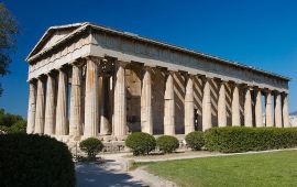 雅典赫菲斯托斯神庙天气预报,历史气温,旅游指