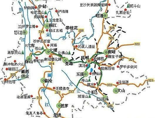 4,北线:东川红土地昭通 5,昆明大理丽江线:云南旅游最经典的的线路图片