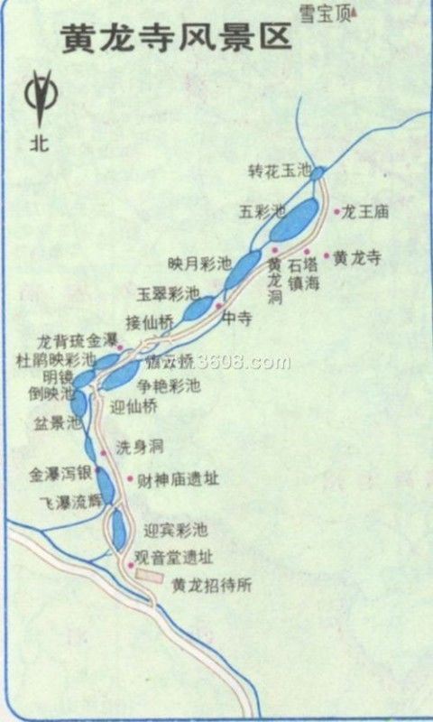 九寨沟v线路完全攻略之游览线路篇-九寨沟英雄棍子攻略游记图片