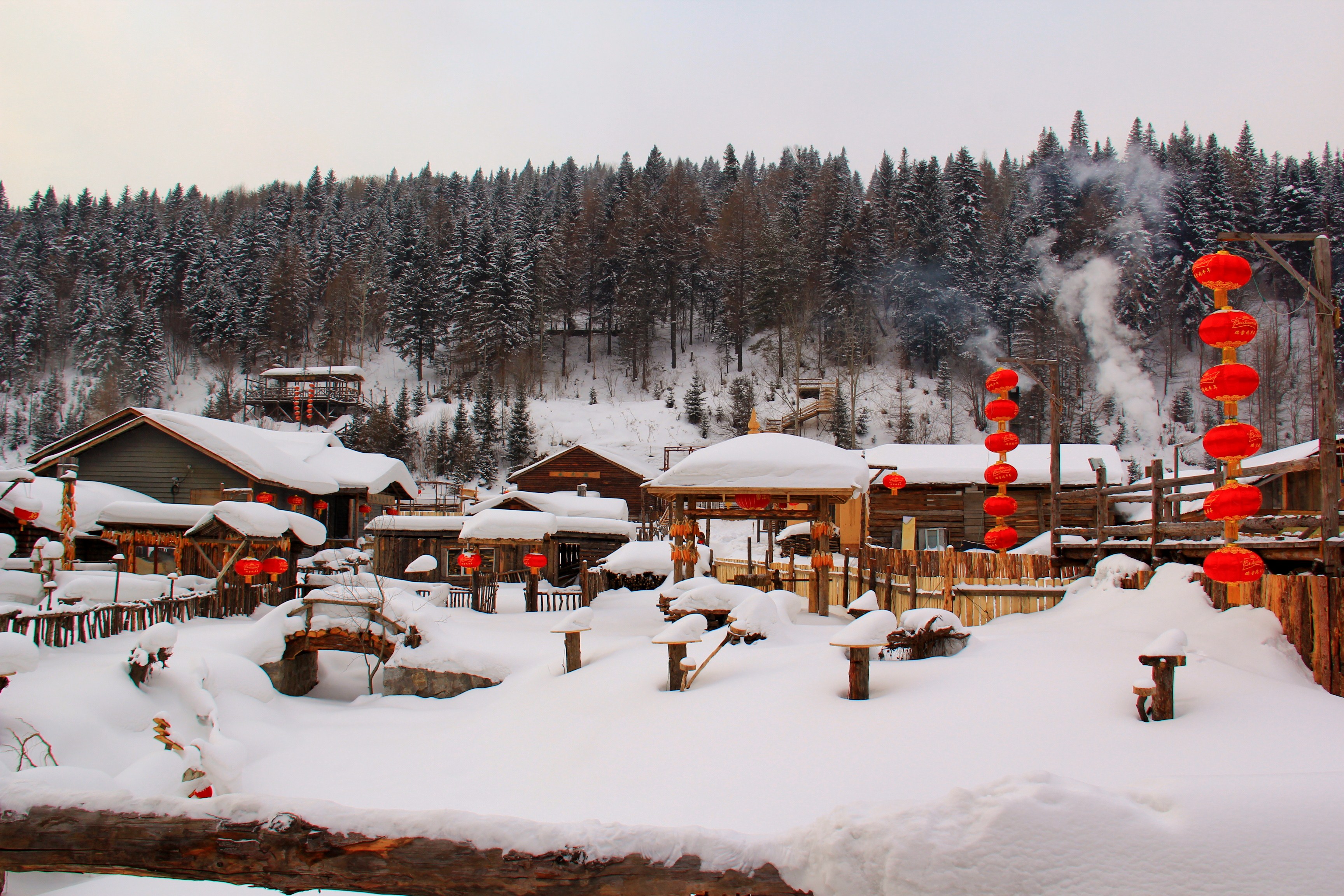 东北二人转(长白山,雪乡,哈尔滨冬游记)