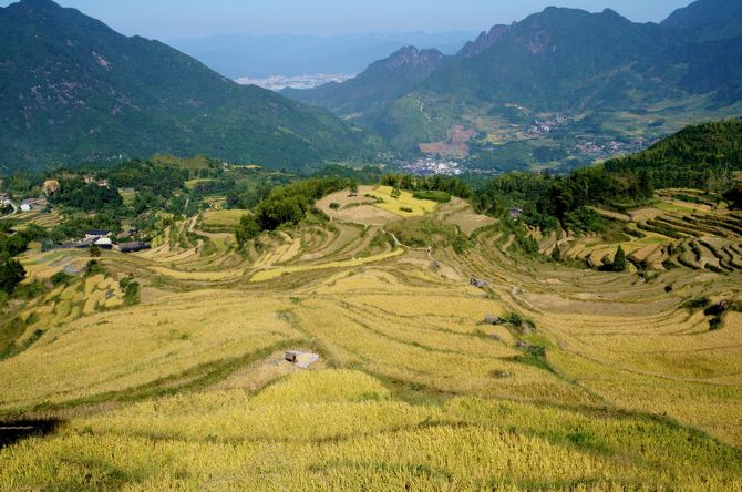 2013国庆浙江丽水自驾游--枕瓯江,赏梯田,嬉山