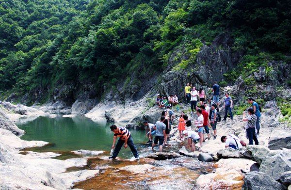 江湖味儿的青田九湾仙峡