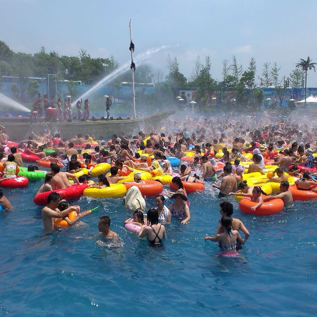 夏日,活海欢乐水世界(安徽桐城)