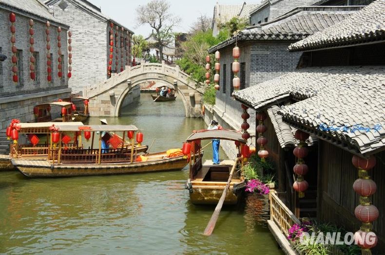 台儿庄古城船妹子·俏风景 - 台儿庄游记攻略