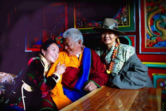雪域高原的美丽邂逅----百幅美图看神秘道孚玉科