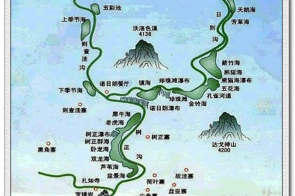 2012年9月四川阿坝州-成都市-九黄若尔盖,花湖