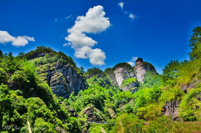 我在龙岩连城冠豸山,寻找美!