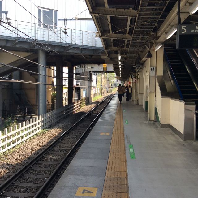 自由活动日,从横滨做电车准备前往新宿和朋友碰面.