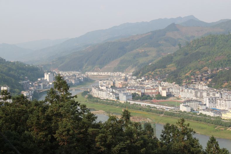 30.从江-俯视从江县城