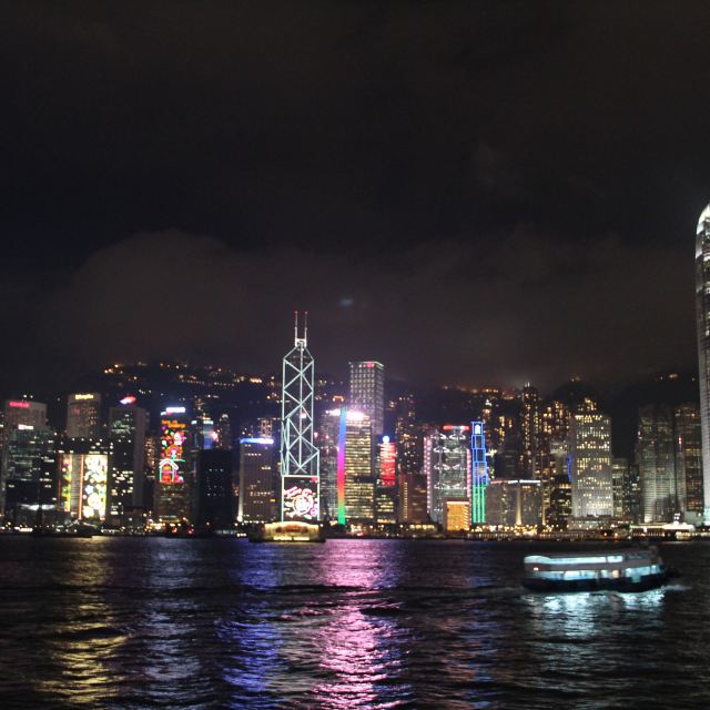 香港岛夜景