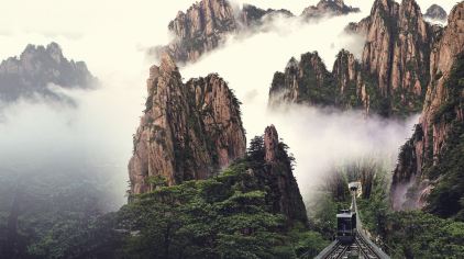 黄山站到黄山风景区