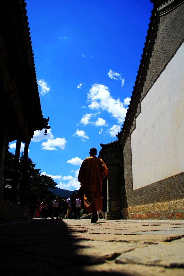 行走佛国五台山 享受清净禅意之旅之三~~~让人惊叹的五台山寺庙群