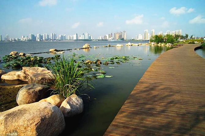 【周末游】闹中取静的世外桃源 - 2日游(旺山.天颐温泉+金鸡湖+苏州旺山九龙潭风景区+苏州独墅湖世尊酒店)