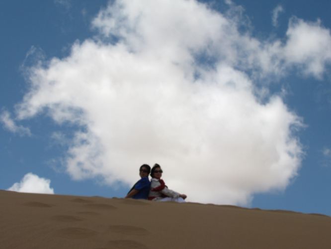 在巴丹吉林沙漠寻找自己的一片云 - 内蒙古游记