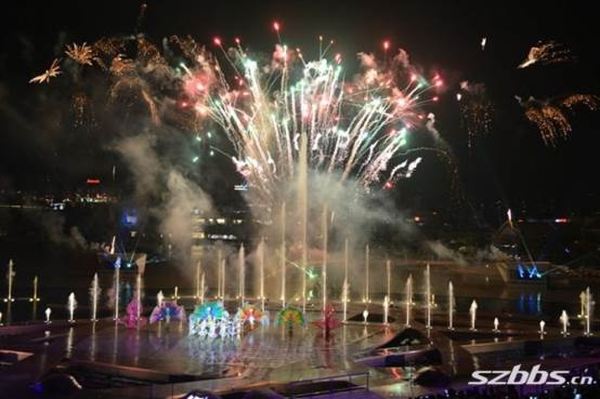 欢乐海岸3d水秀游玩攻略