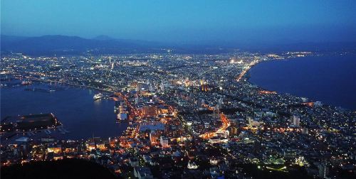 日本北海道+东京7日公司旅游(4钻)·函馆夜景
