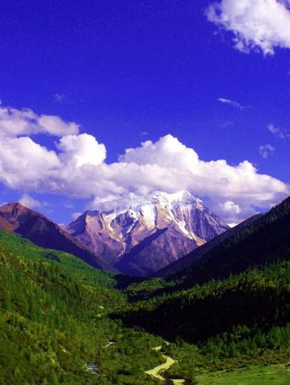 梦境里的雅拉神山