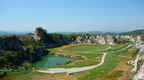               宜兴龙池山风景