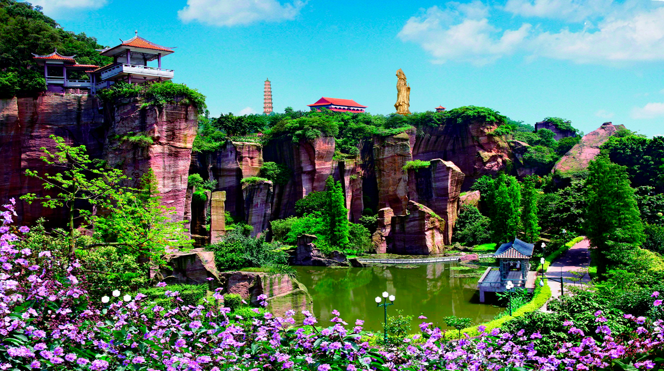 玩不啦景点门票 广东门票 广州门票 莲花山旅游区