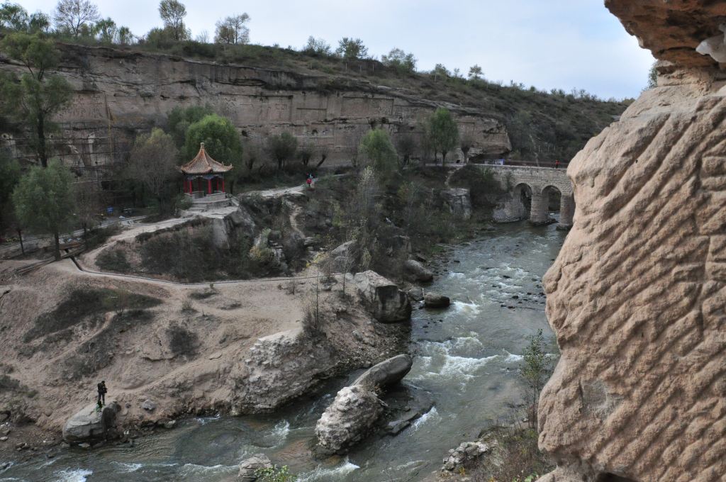 陕西游记之榆林红石峡