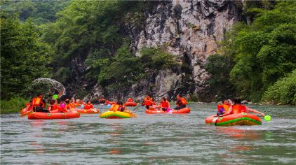 武隆仙女峡漂流门票