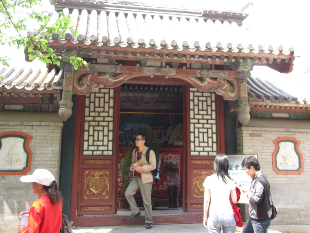 北京的垂花门风采依旧