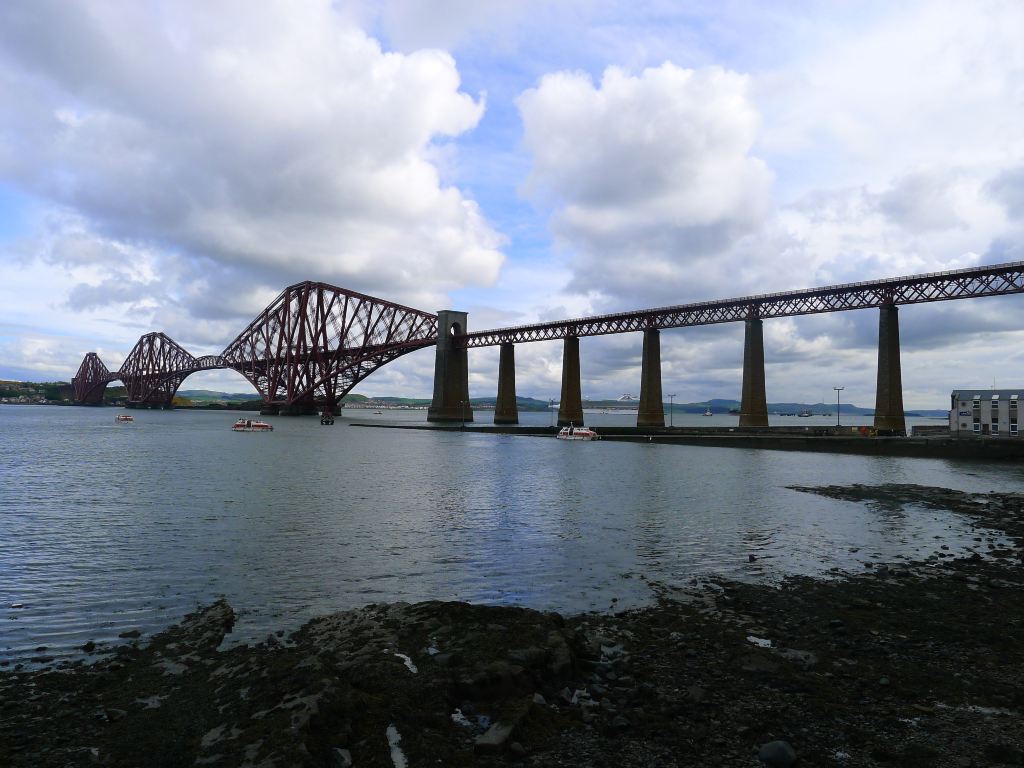 曾经走过苏格兰(六) 福斯湾大桥 forth rail bridge